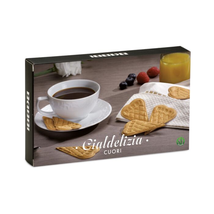 Heart Shaped Wafer Cuori di Cialda Piccoli Piaceri 60g - Babbi Babbi - Wafer @Mercato Gourmet | Your Italian Gourmet Supermarket
