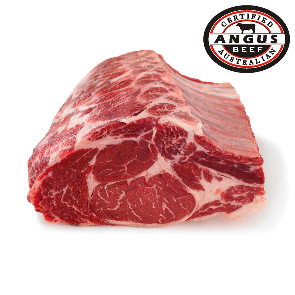 Australian Angus Grain Fed M2 - 3+ Rib Eye Bone In - OP Rib Pacific Gourmet - Angus Beef 3kg (±50g) Whole Cut @Mercato Gourmet | Your Italian Gourmet Supermarket