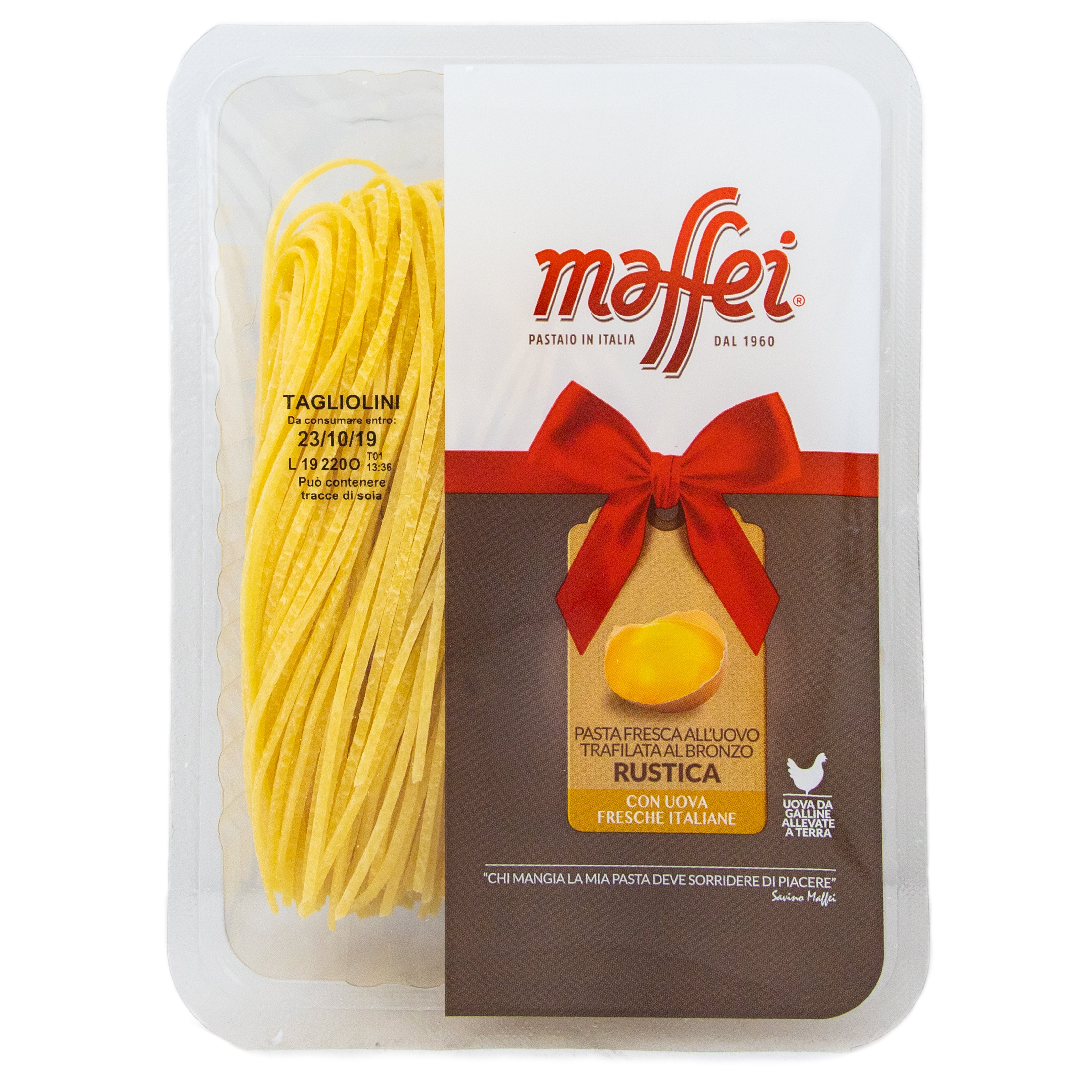 Maffei Tagliolini Fresca All'Uovo - Pastaio Maffei Pastaio Maffei - Fresh Pasta 250g @Mercato Gourmet | Your Italian Gourmet Supermarket