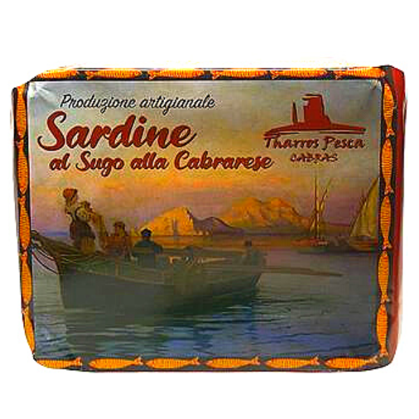Sardines in Cabrarese Sauce 340g - Tharros Pesca Cabras Tharros Pesca Cabras - Packaged Seafood 340g @Mercato Gourmet | Your Italian Gourmet Supermarket