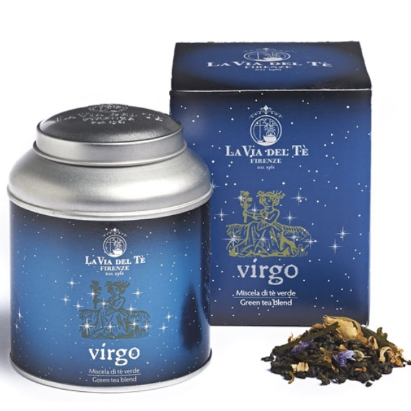 Virgo Tea in Tin 100g - La Via del Tè La Via del Tè - Coffee & Tea 100g @Mercato Gourmet | Your Italian Gourmet Supermarket