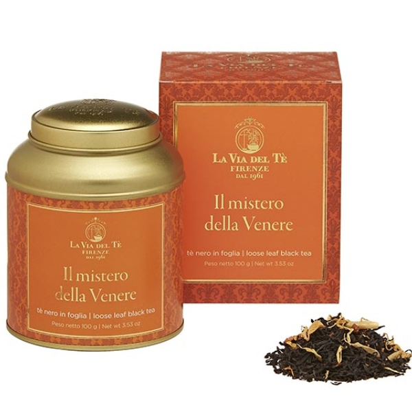 il Mistero Della Venere Black Tea in Tin 100g - La Via del Tè La Via del Tè - Coffee & Tea @Mercato Gourmet | Your Italian Gourmet Supermarket