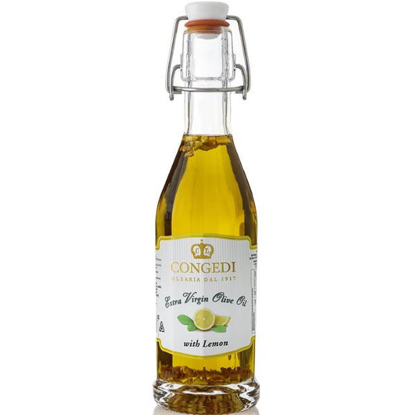Extra Virgin Olive Oil with Lemon 250ml - Congedi Congedi - Olive Oil 250g @Mercato Gourmet | Your Italian Gourmet Supermarket