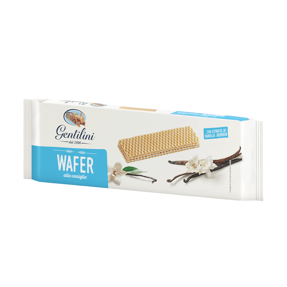Wafer with vanilla 175g - Gentilini Gentilini - Wafer @Mercato Gourmet | Your Italian Gourmet Supermarket