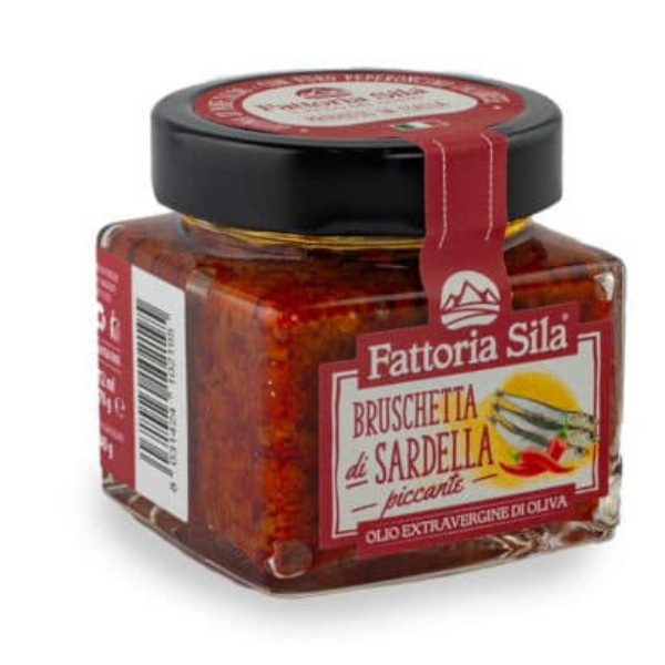 Sardines with Spicy Bruschetta Mercato Gourmet - Packaged Seafood @Mercato Gourmet | Your Italian Gourmet Supermarket
