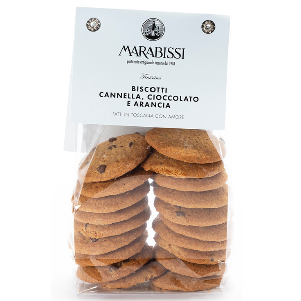 Cinnamon, Chocolate & Orange Flavourd Biscotti 200g - Marabissi Marabissi - Confectionery 200g @Mercato Gourmet | Your Italian Gourmet Supermarket